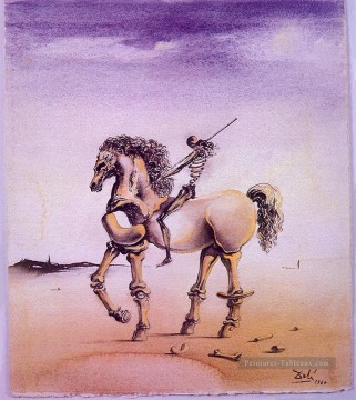 Cavallo Metafisco Salvador Dalí Pinturas al óleo